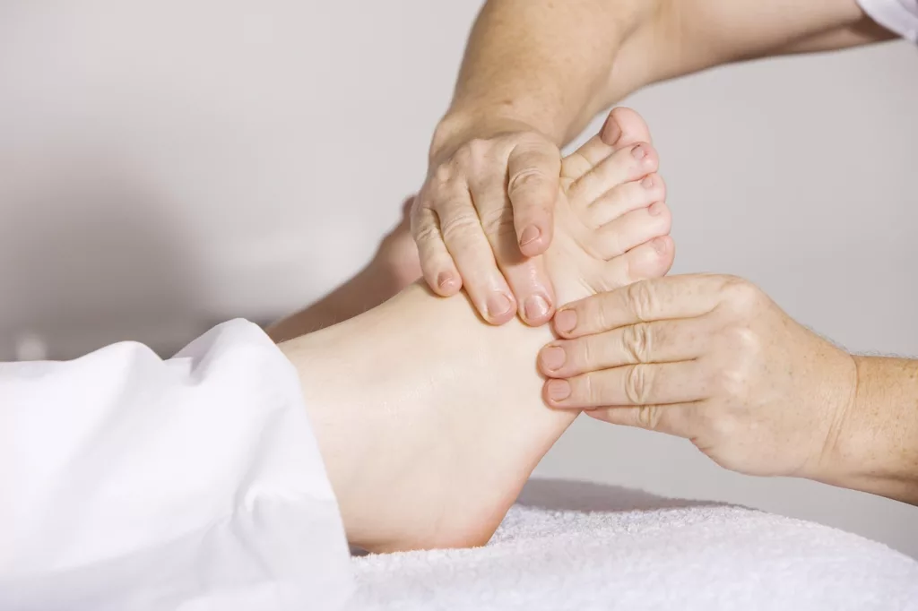 physical therapy, foot massage, massage